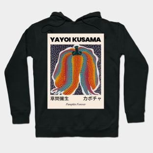 Yayoi Kusama Pumpkin Forever Exhibition Hoodie